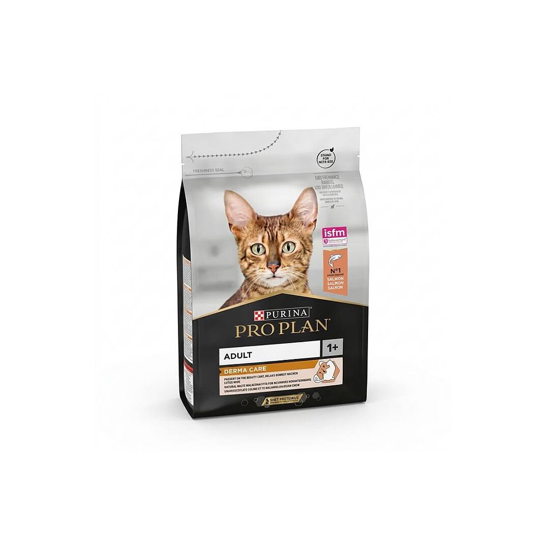 Pro Plan Derma Care Somonlu Tüy Sağlığı Destekleyici Kedi Maması 3 kg - 1