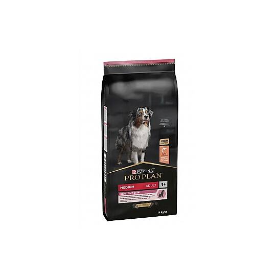 Pro Plan Sensitive Skin Somonlu Orta Irk Yetişkin Köpek Maması 14 kg - 2