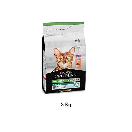 Pro Plan Somonlu Kısır Kedi Sterilised Maması 3 Kg