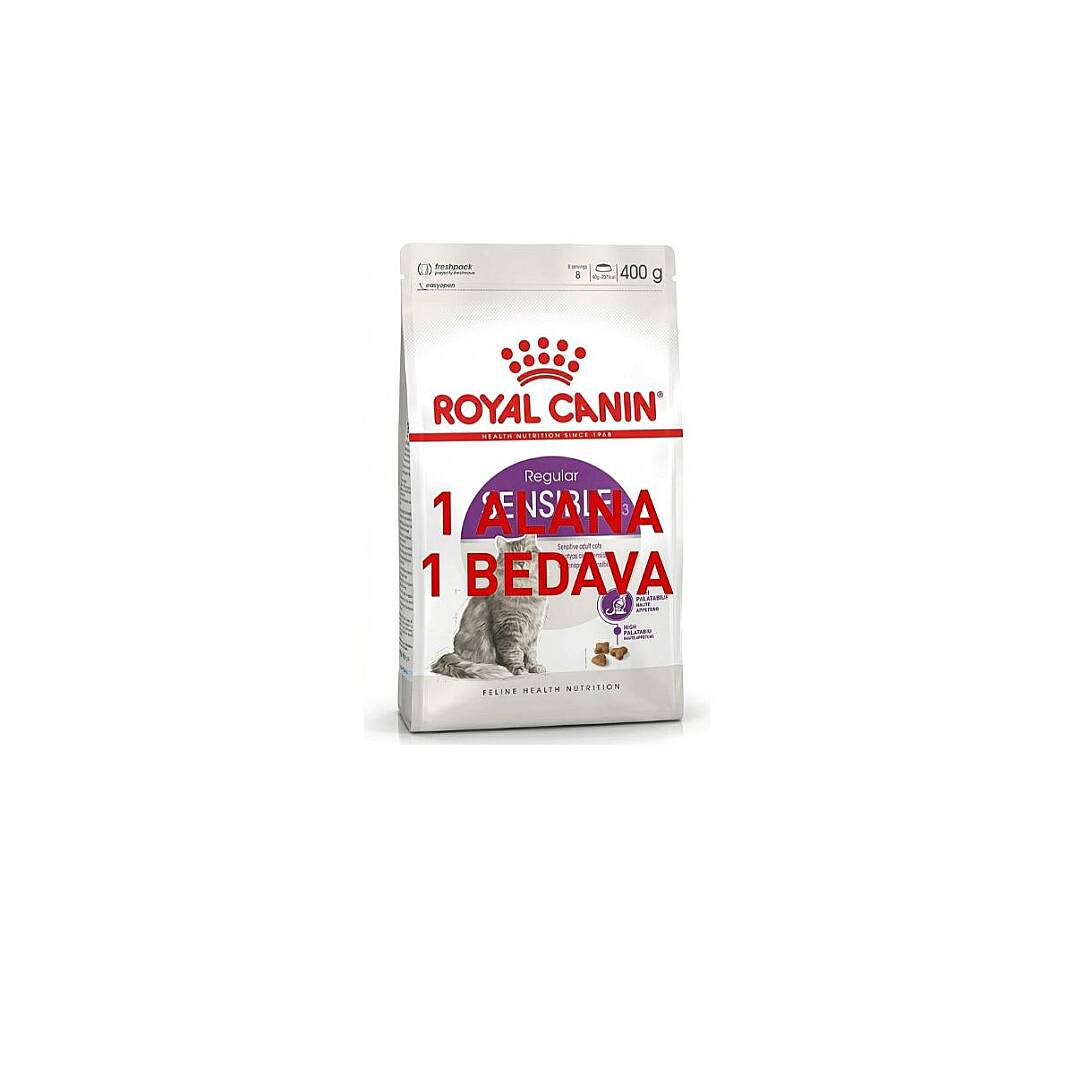 Royal Canin Sensible 33 Kedi Maması 400 gr (1 Alana 1 Bedava - Toplam 2 Adet / 800 gr) - 1